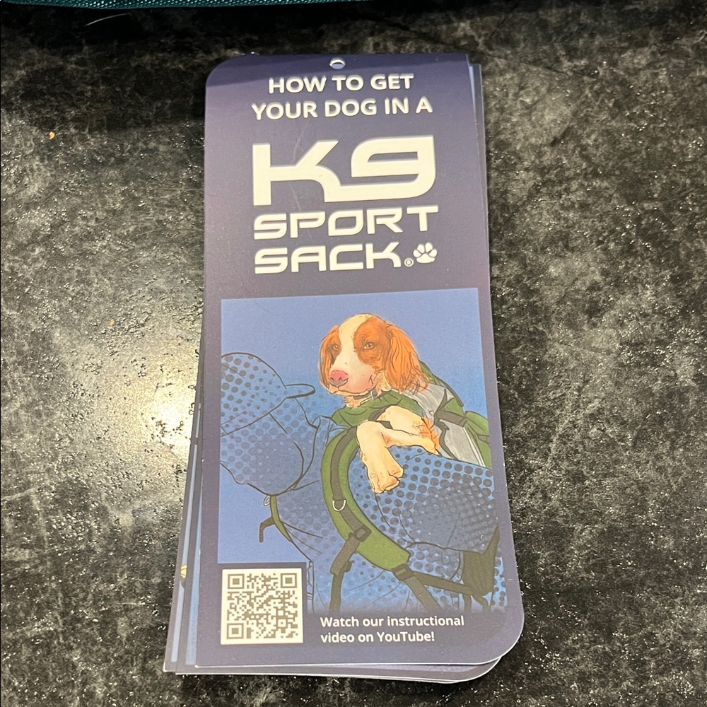 K9 Sport Sack, turquoise, small - Picture 3 of 4
